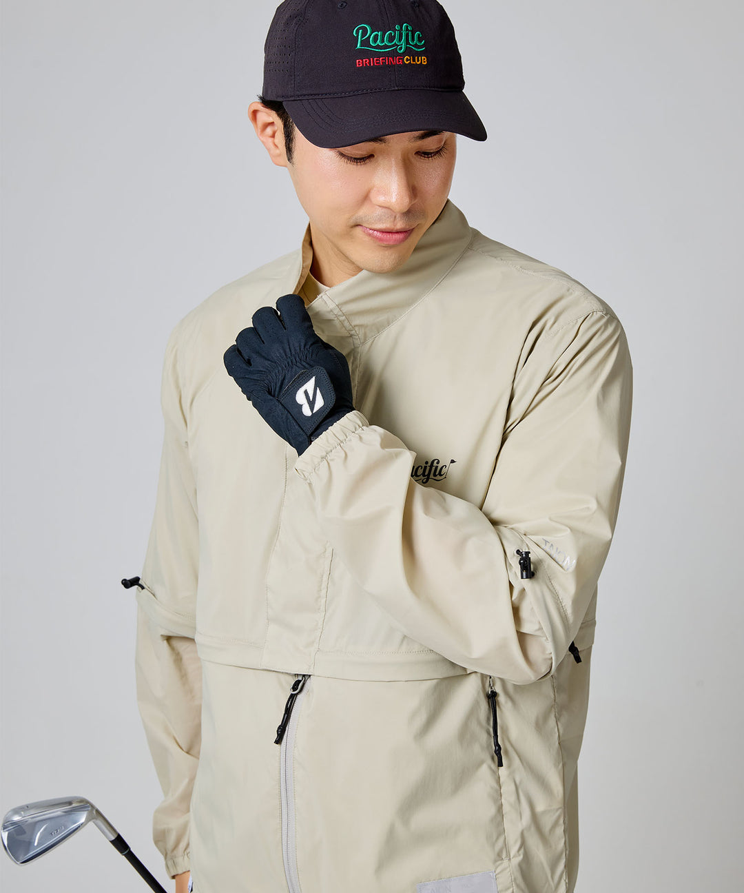 TAION × PGC BASIC SPORTS HI-NECK W-ZIP DETACHABLE LIGHT JACKET