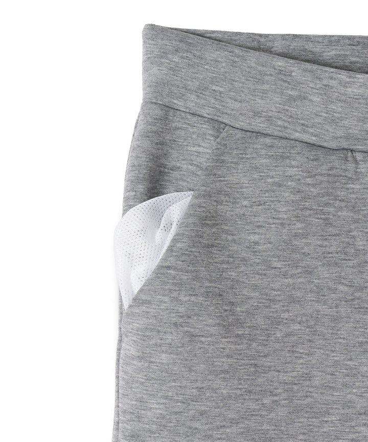 DOUBLE KNIT LONG PANTS GRAY