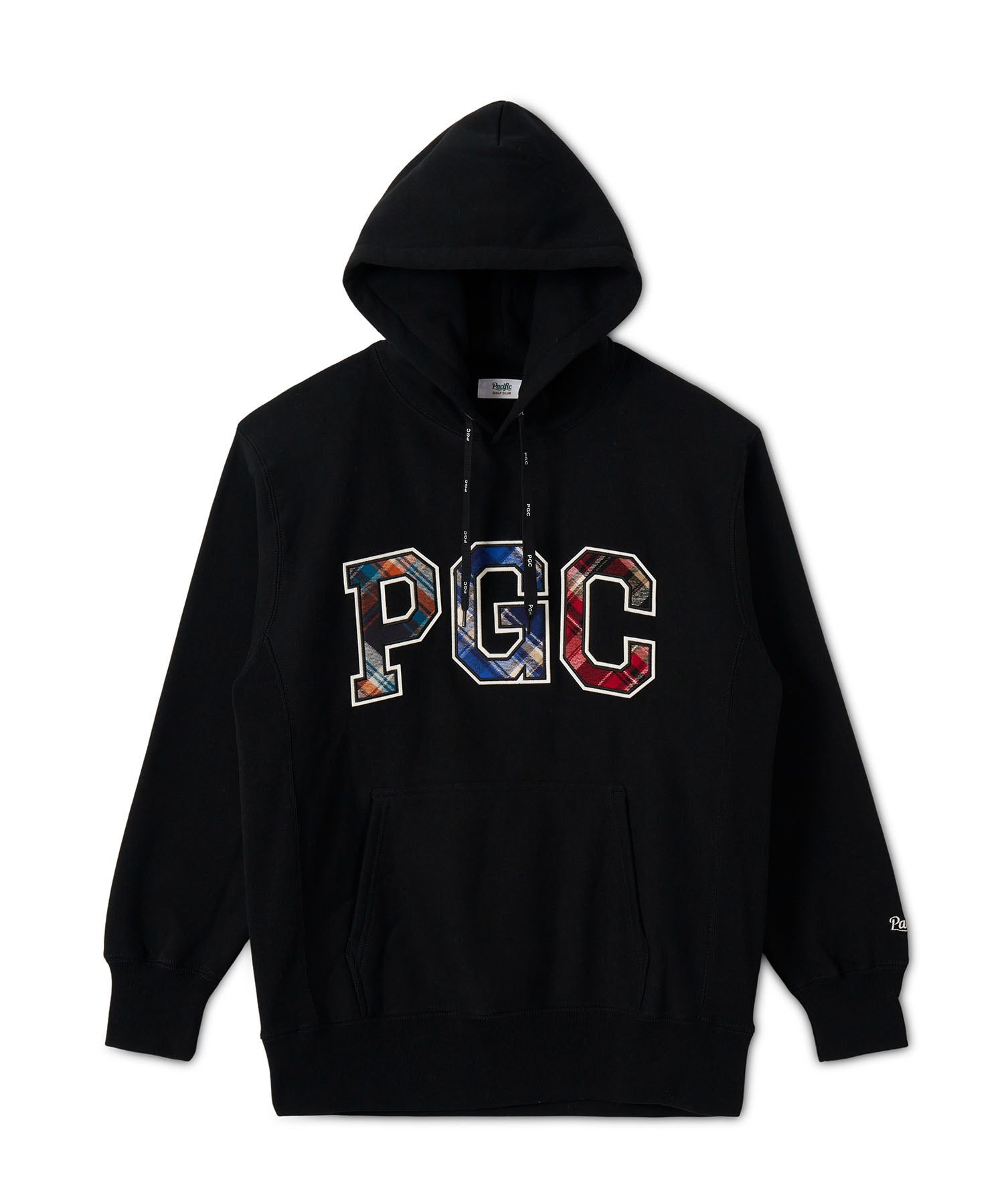 CHECKERED PATTERN LOGO SWEAT HOODIE – Pacific GOLF CLUB