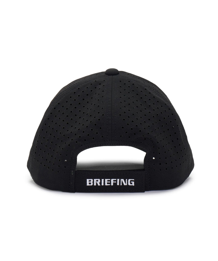 BRIEFING × PGC MS PUNCHING MESH CAP BLACK