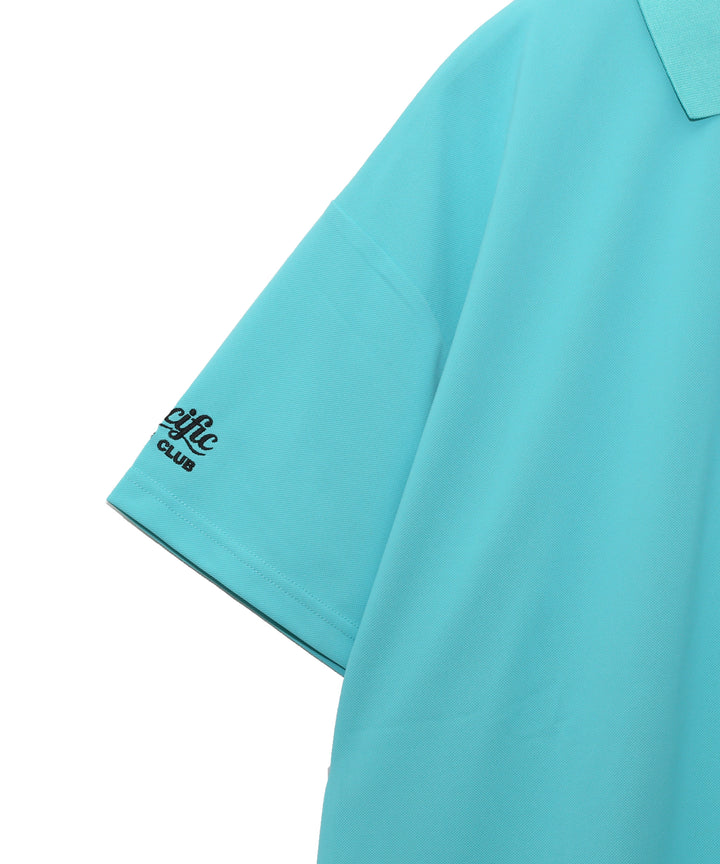 renoma golf × PGC SS POLO SHIRTS BLUE