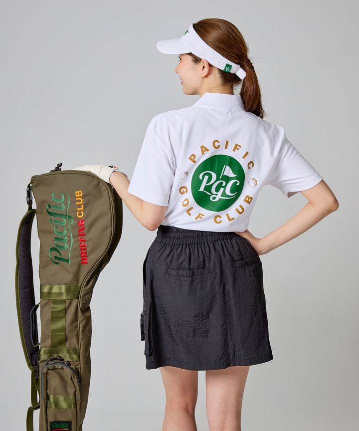 【WOMEN】PGC CIRCLE LOGO POLO SHIRT