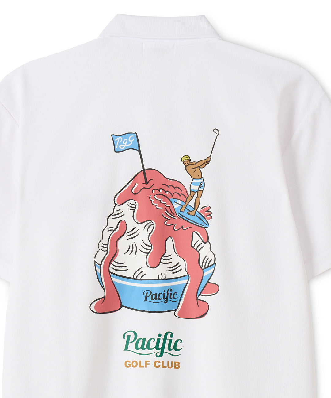 【MEN】GOLF & SHAVED ICE POLO SHIRT