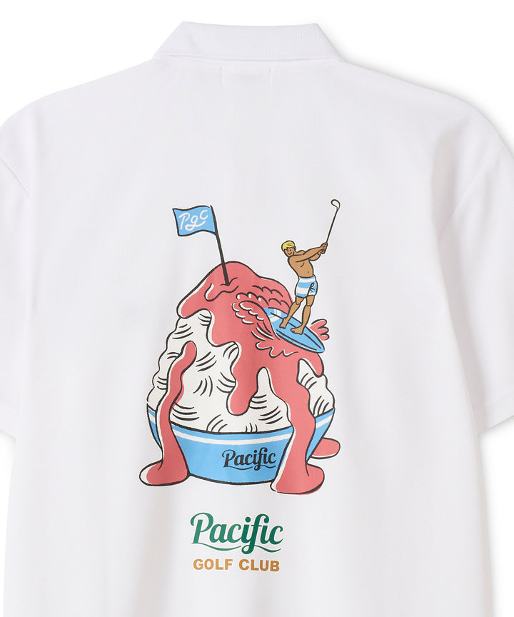 【MEN】GOLF & SHAVED ICE POLO SHIRT