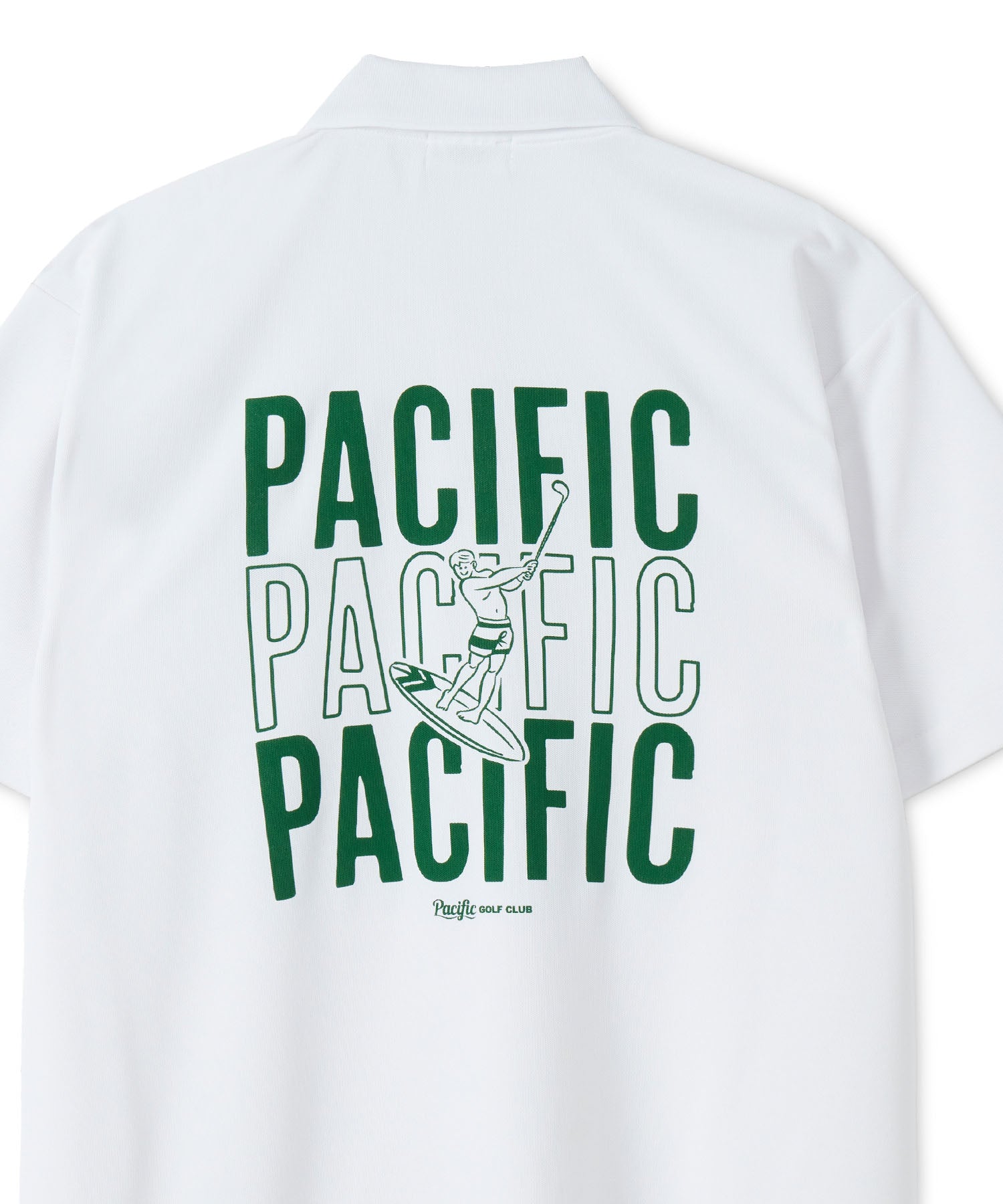 MEN】TRIPLE PACIFIC LOGO POLO SHIRT – Pacific GOLF CLUB