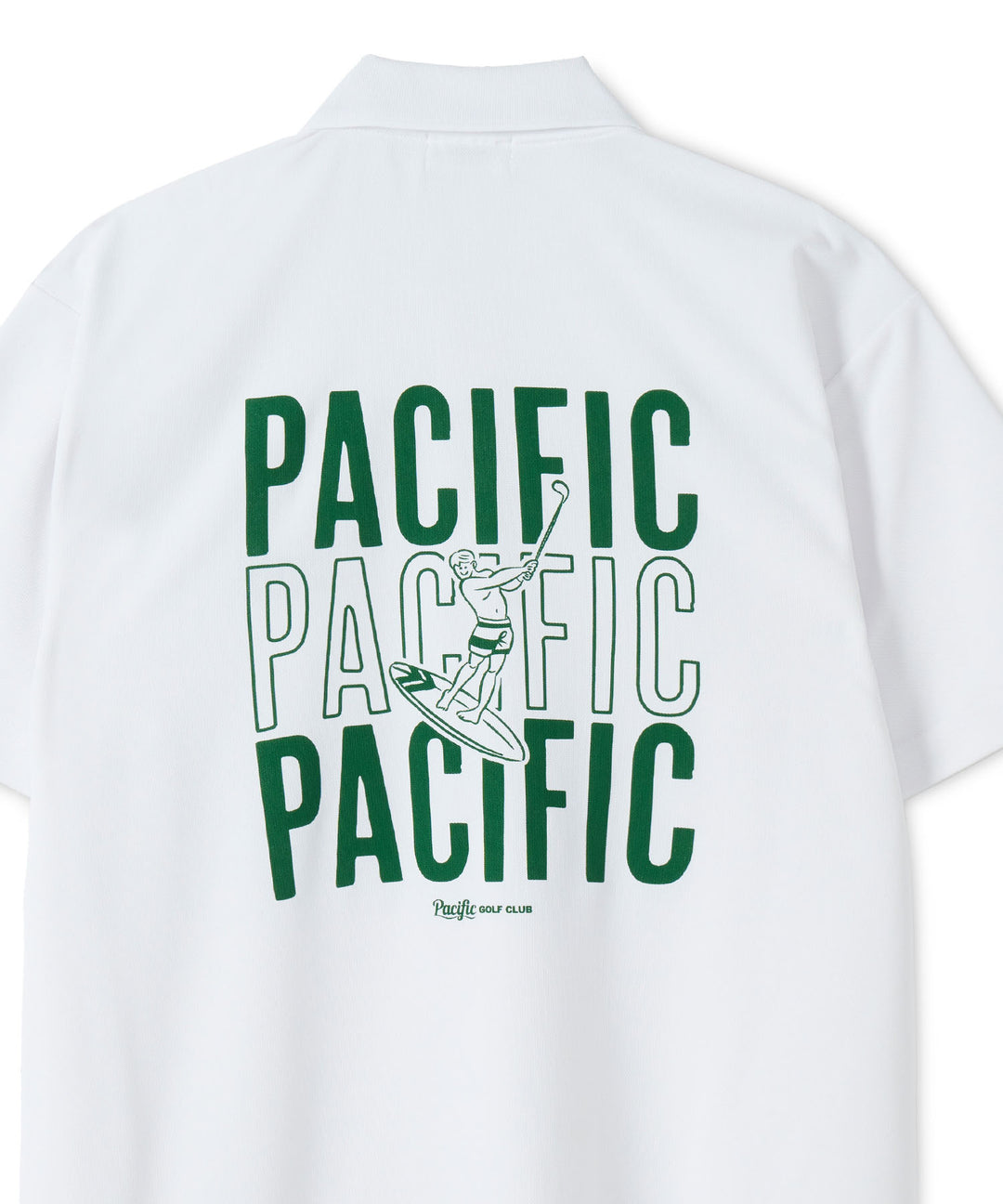 【MEN】TRIPLE PACIFIC LOGO POLO SHIRT