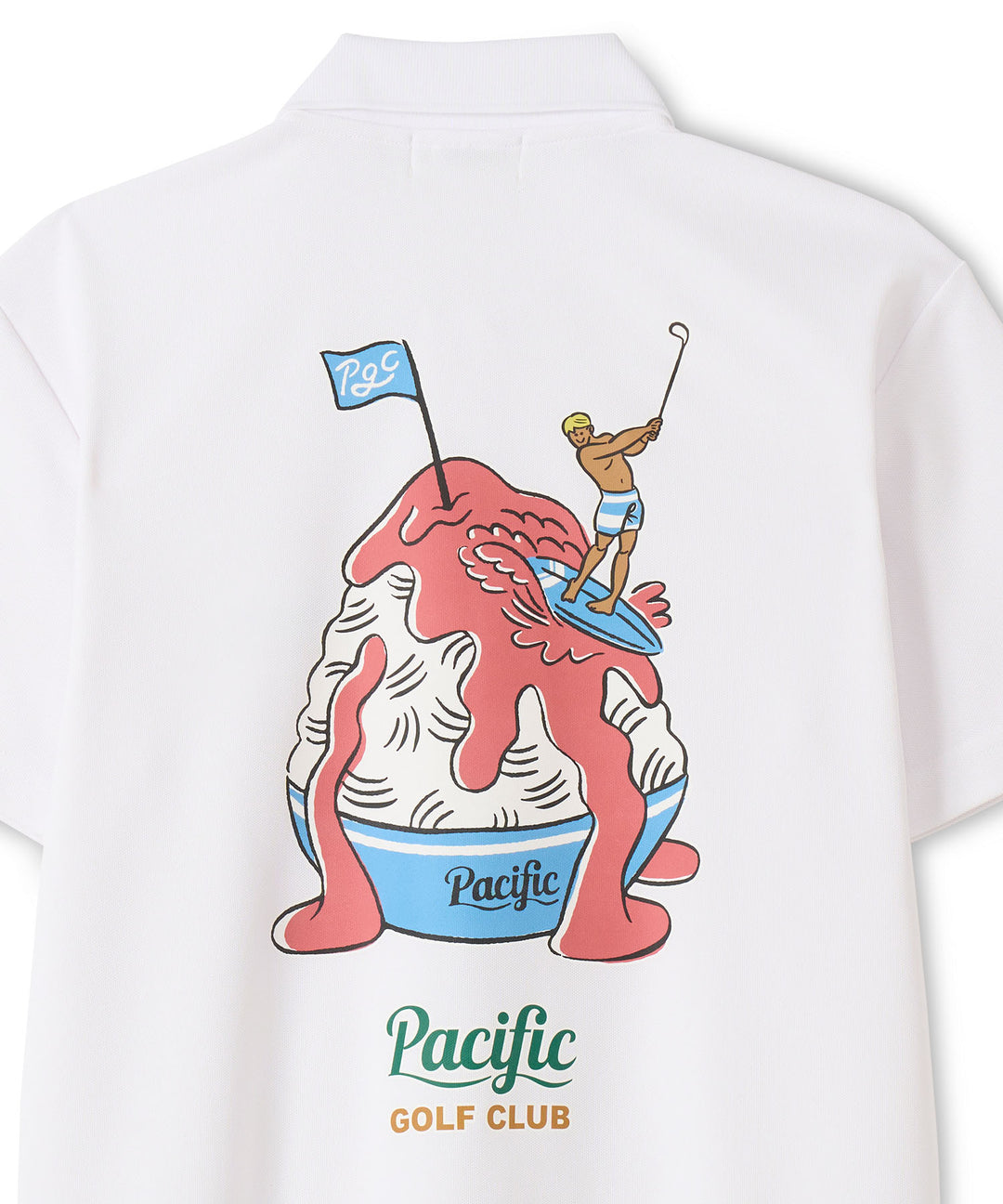 【WOMEN】GOLF & SHAVED ICE POLO SHIRT
