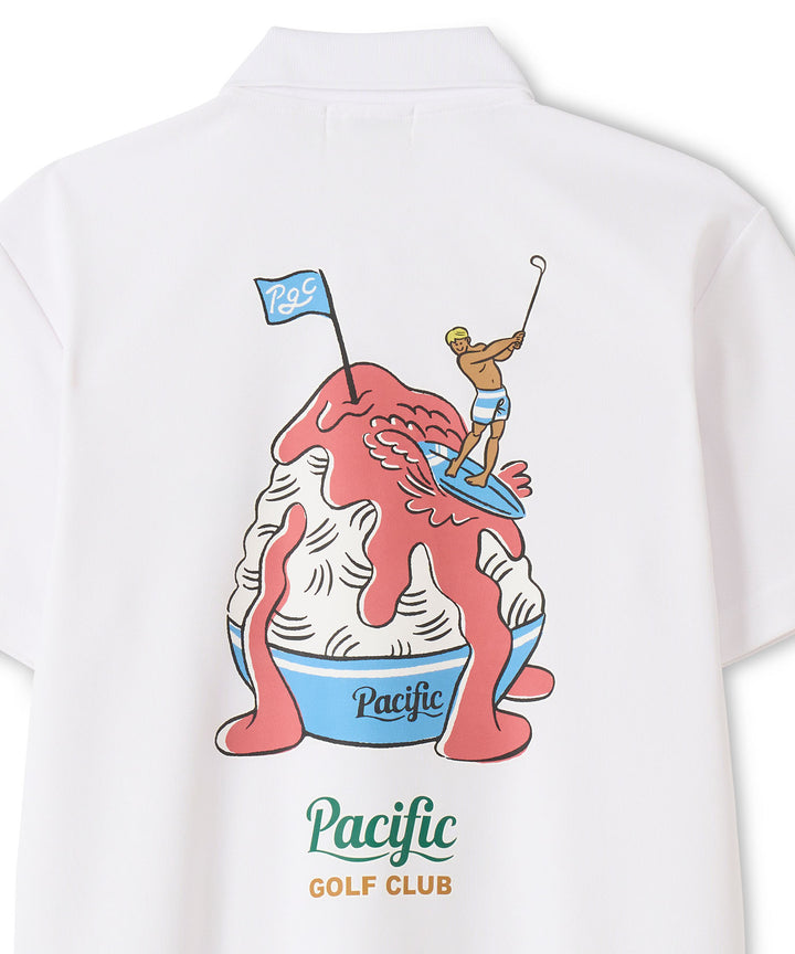 【WOMEN】GOLF & SHAVED ICE POLO SHIRT