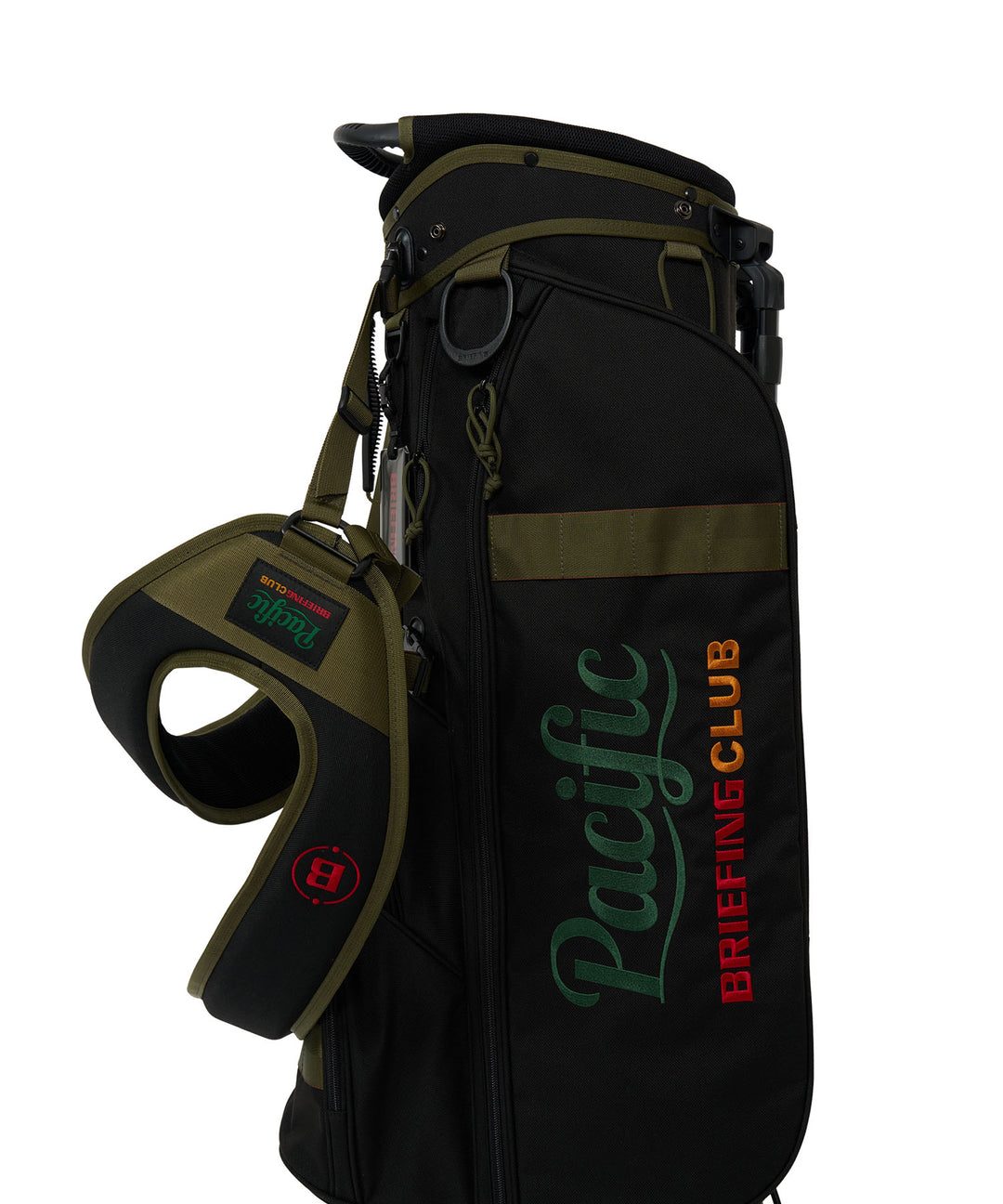 BRIEFING × PGC GOLF BAG CR-4 #03 BLACK