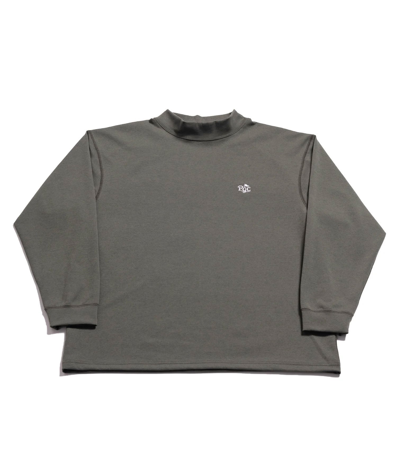 MOCK-NECK BIG TEE LONG SLEEVE CUP & SURFER – Pacific GOLF CLUB