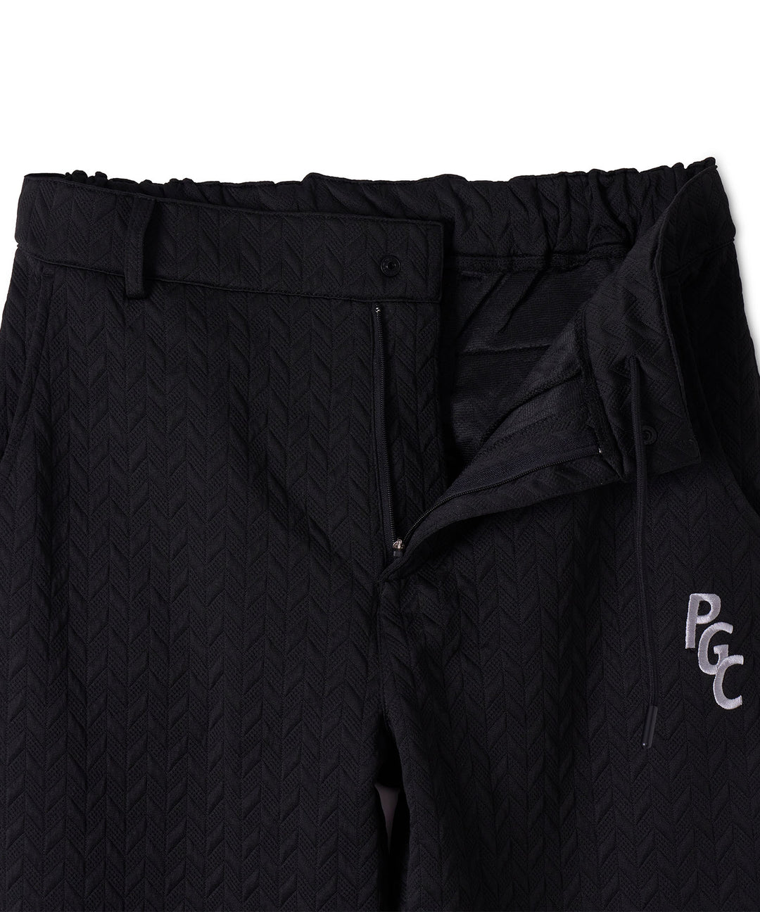 EMBOSS JQ PANTS BLACK