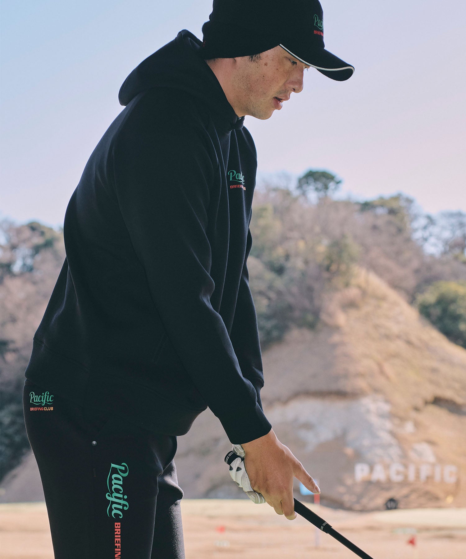 ⓂBRIEFING GOLF ブリーフィングゴルフ WARM3DLOGOパーカー MEN'S 3D LOGO PARKA（メンズ3Dロゴパーカー（パーカー