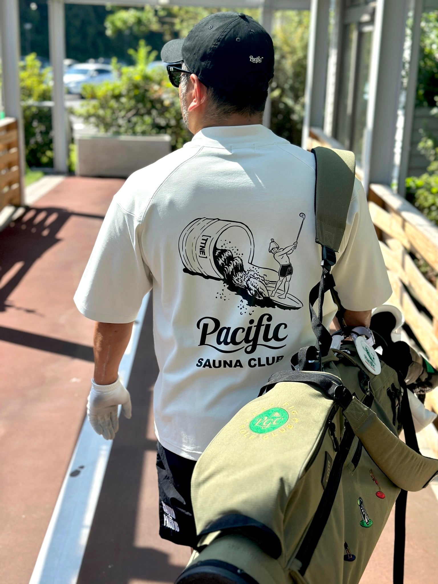 TTNE × PGC MOCK NECK TEE – Pacific GOLF CLUB