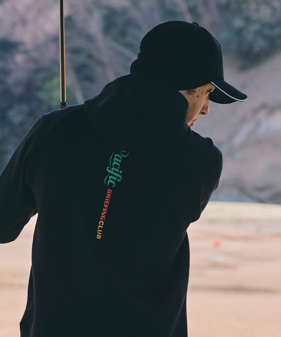 PGC×BRIEFING MS WARM 3D LOGO HOODIE