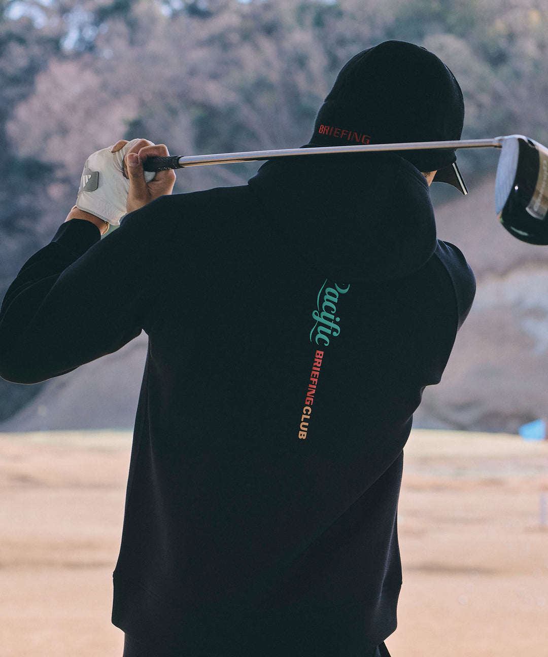 PGC×BRIEFING MS WARM 3D LOGO HOODIE