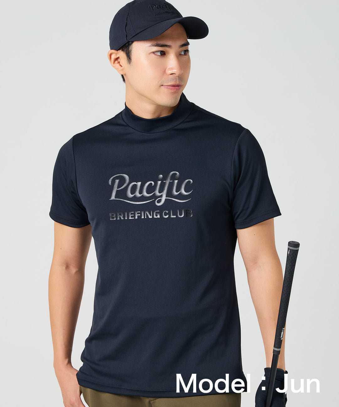 BRIEFING × PGC MS LOGO HIGHNECK