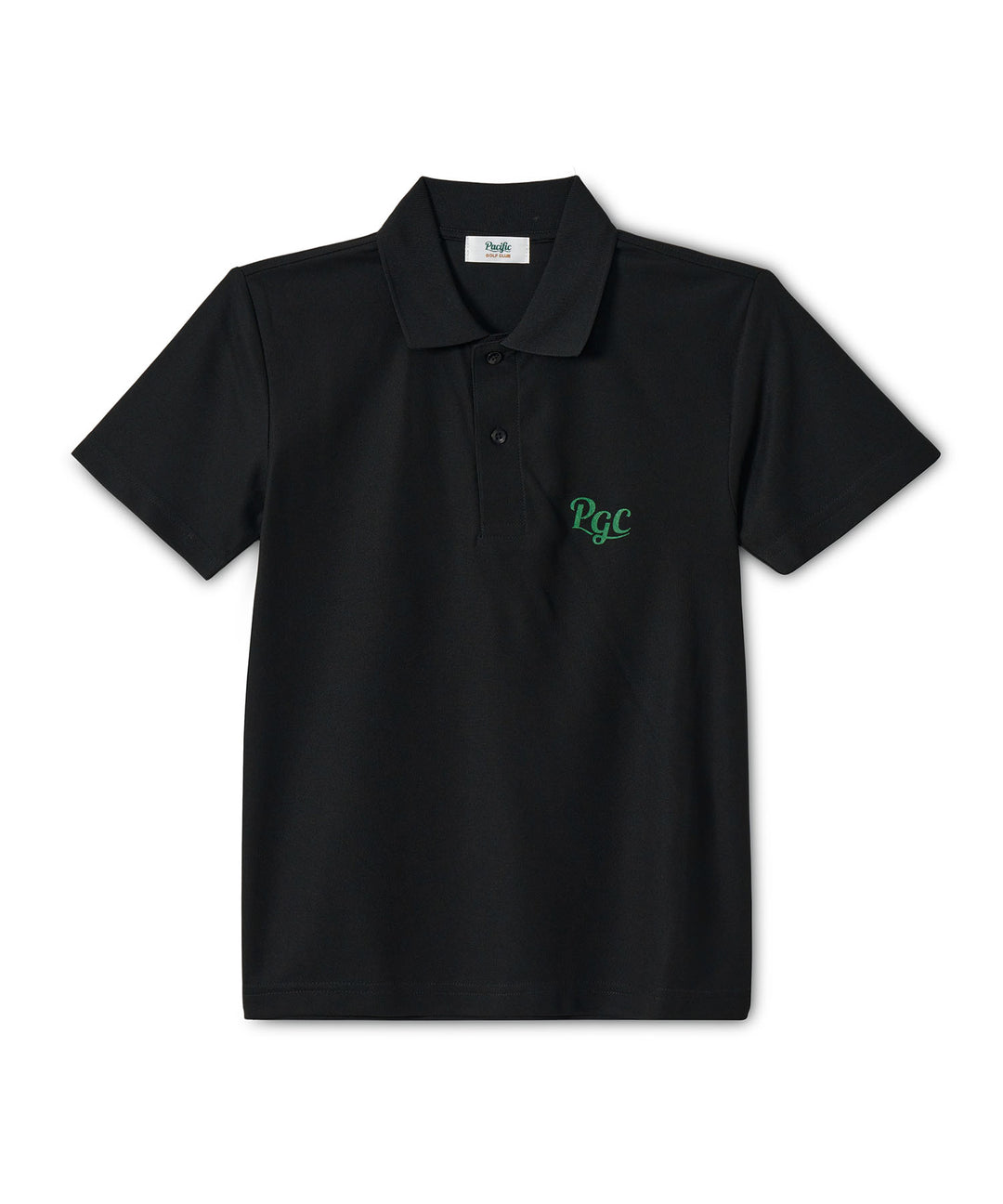 PGC CIRCLE LOGO POLO SHIRT BLACK