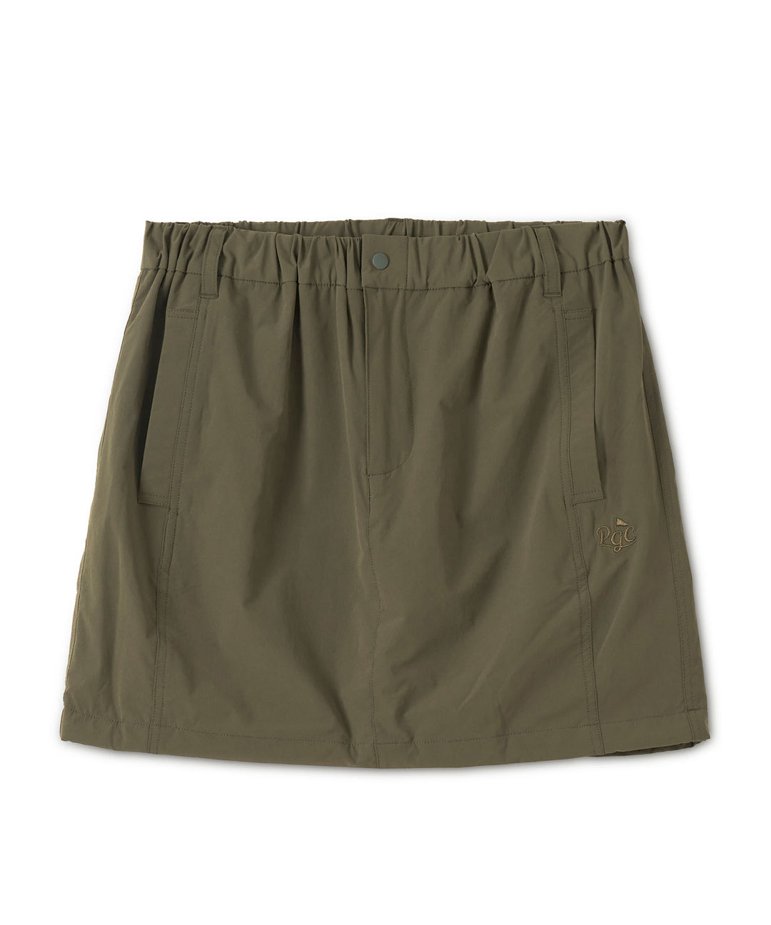 DRAWSTRING BALLOON SKIRT OLIVE