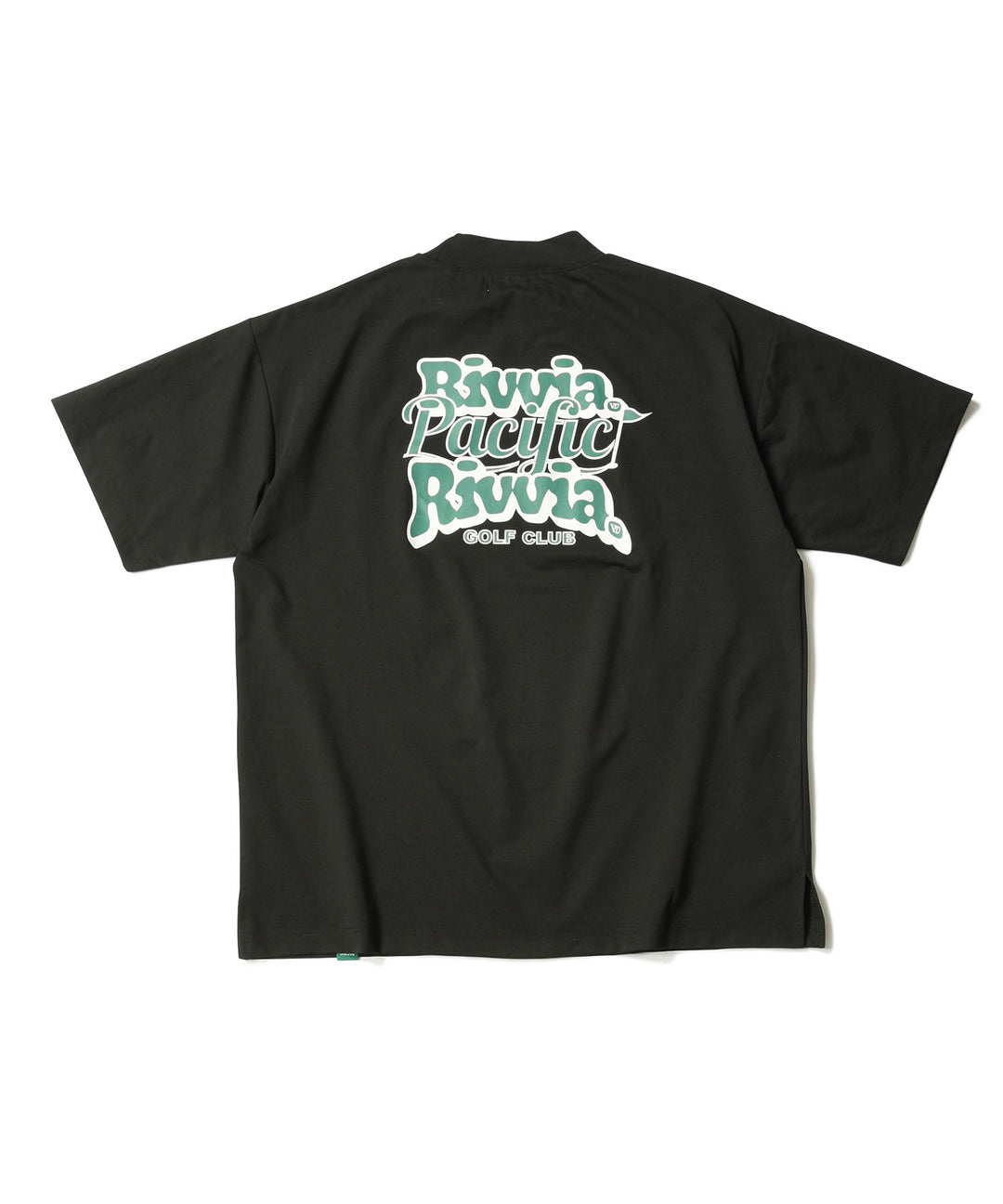 Rivvia Projects × PGC VV PGC M/NECK RASH SS BLACK