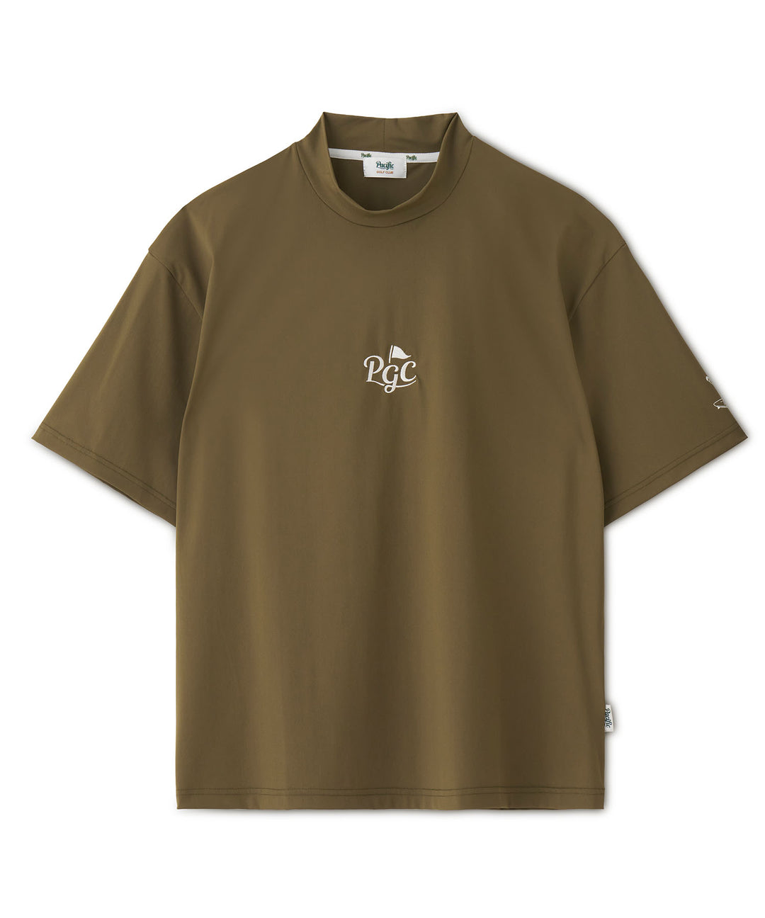 CENTER CHEST LOGO MOCK NECK GOLF & PANCAKE