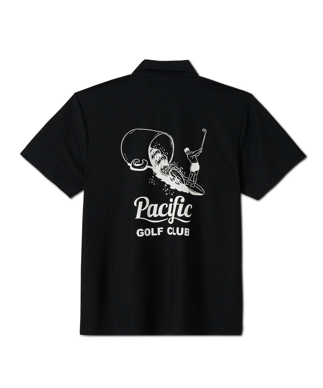 FORE ON THE WAVES POLO BLACK