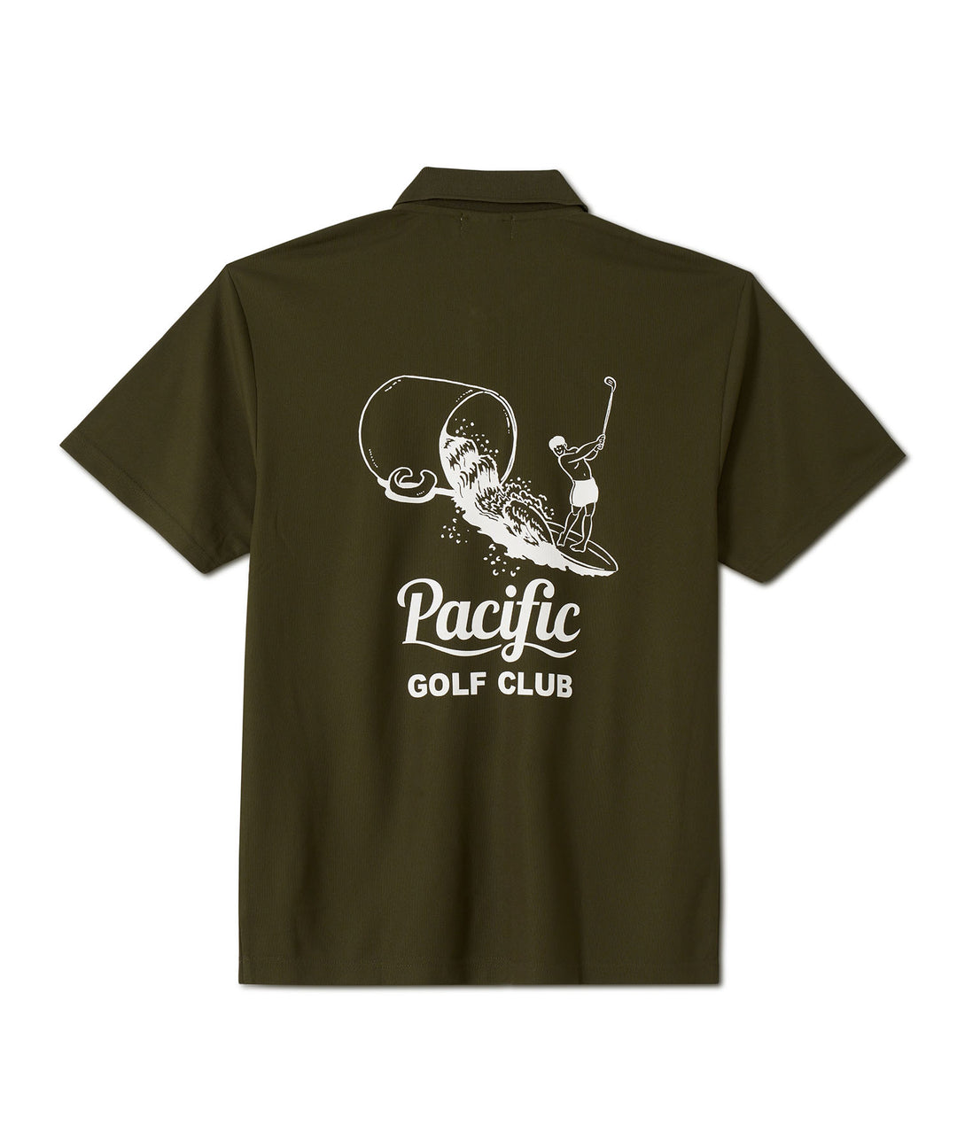 FORE ON THE WAVES POLO SHIRT 2 OLIVE