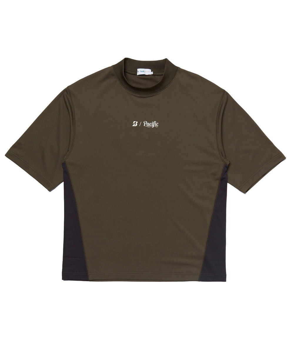 BRIDGESTONE × PGC MOCK NECK KHAKI