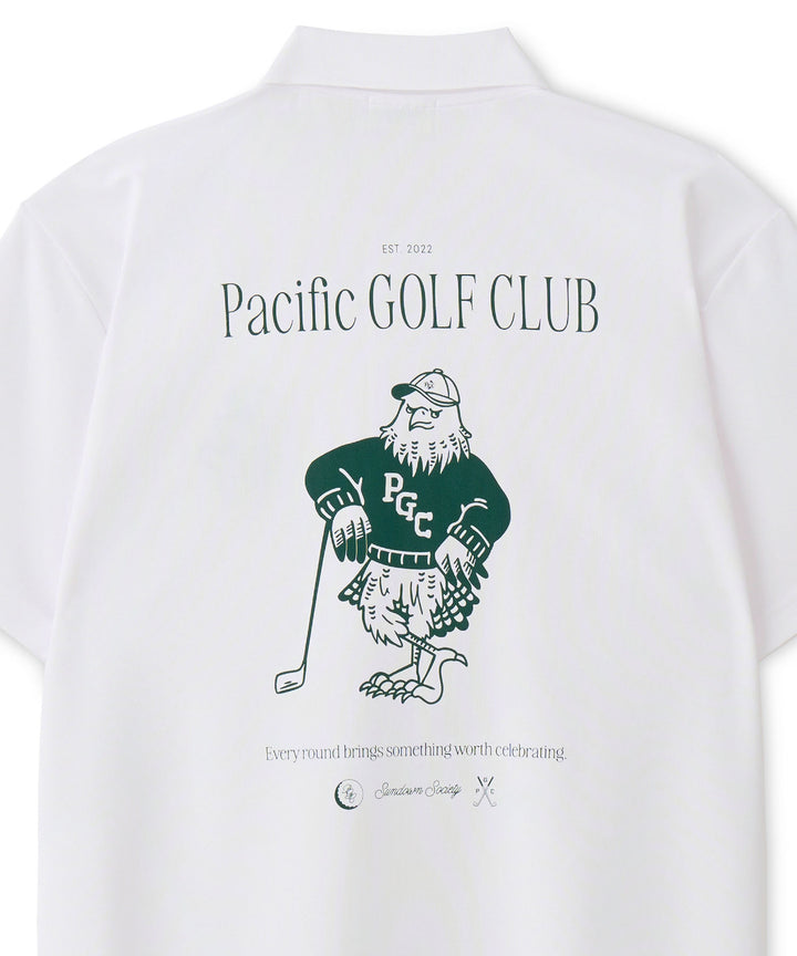 BLACK KITE MASCOT POLO SHIRT