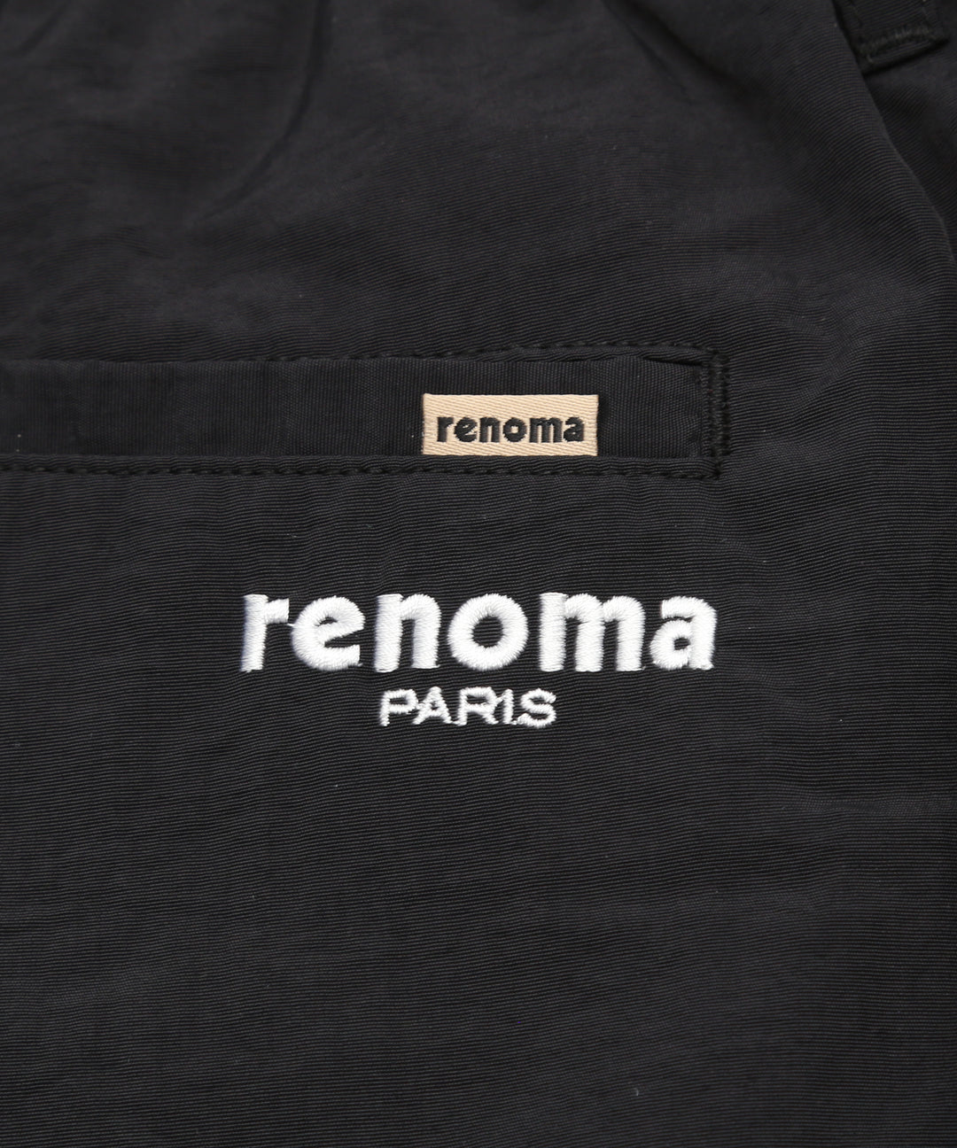 renoma golf × PGC NYLON SHORTS BLACK