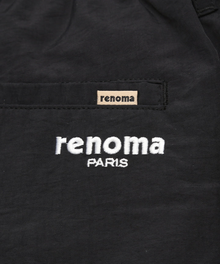 renoma golf × PGC NYLON SHORTS BLACK