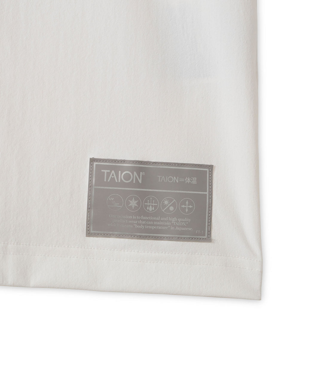 TAION × PGC FACTION T-shirts <Relaxed Loose> WHITE