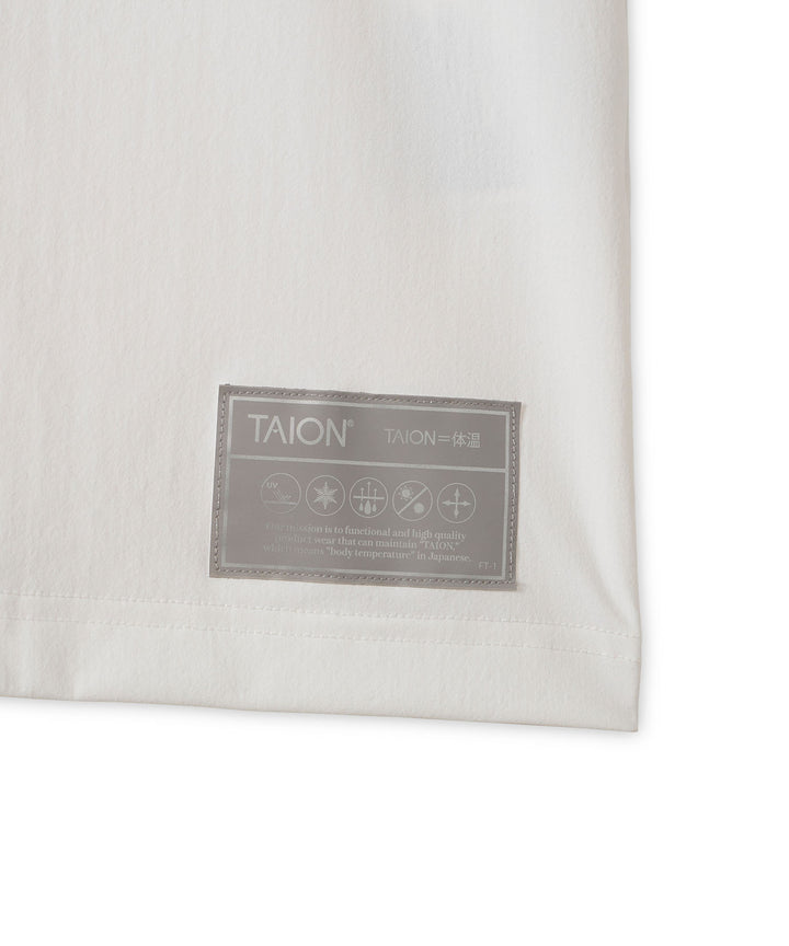 TAION × PGC FACTION T-shirts <Relaxed Loose> WHITE