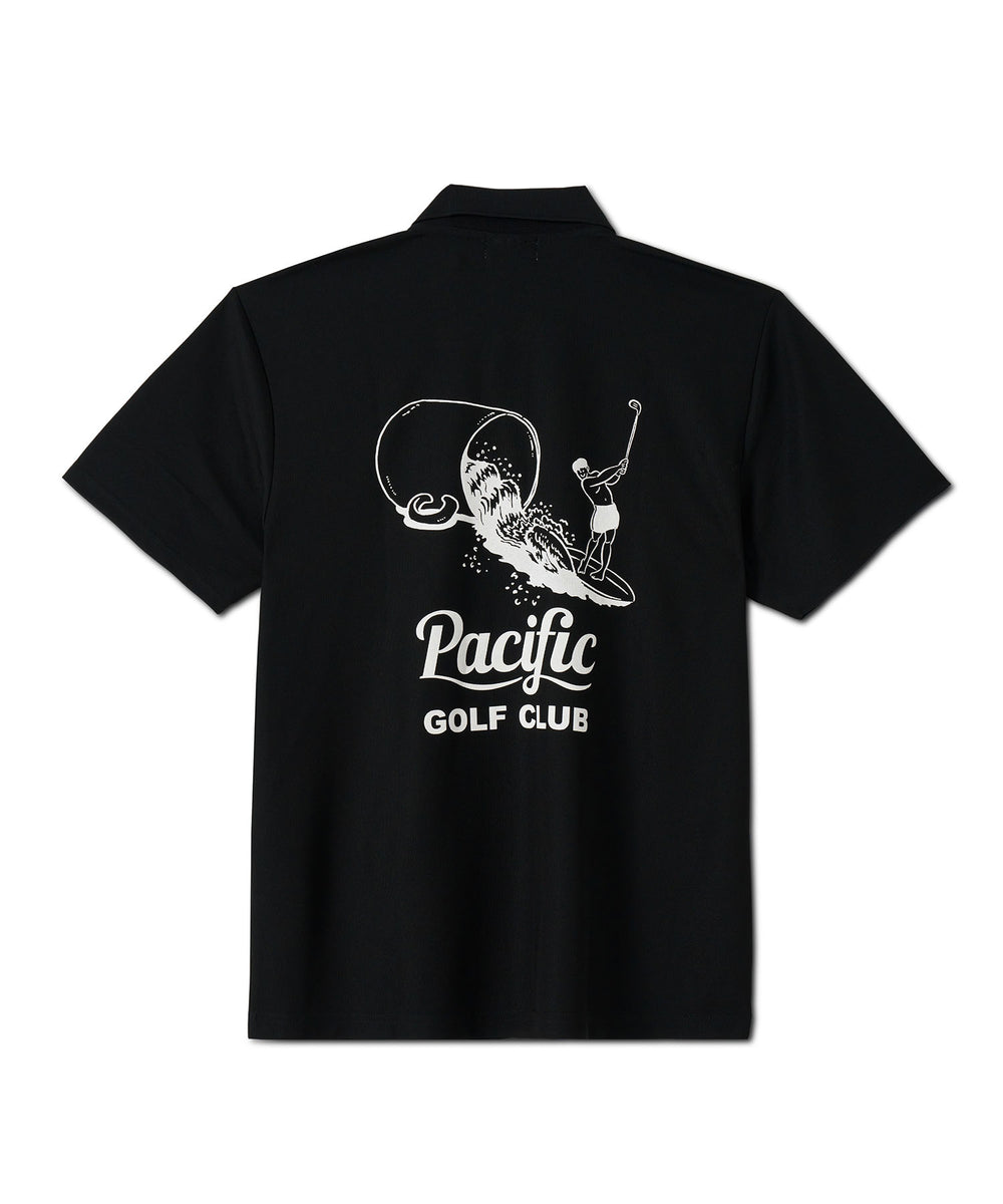 CUP & SURFER POLO BLACK