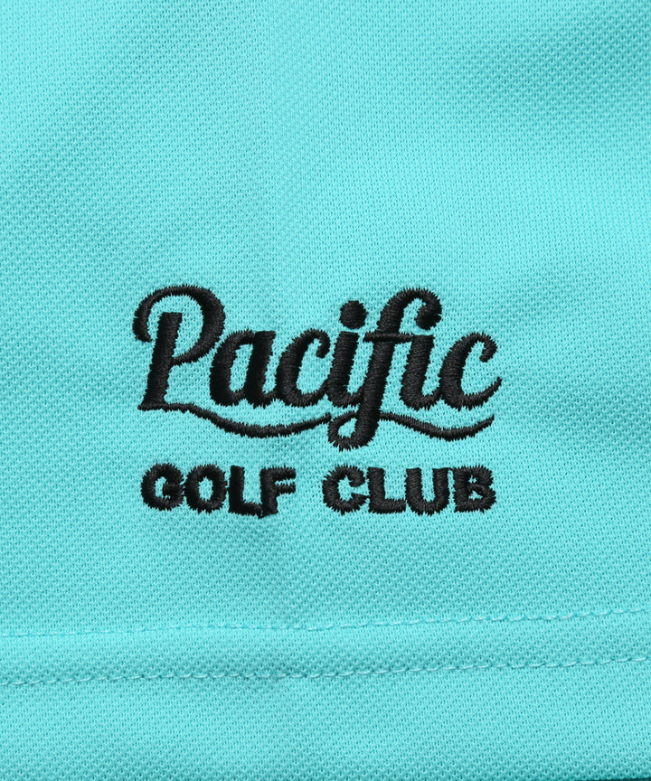 renoma golf × PGC SS POLO SHIRTS BLUE