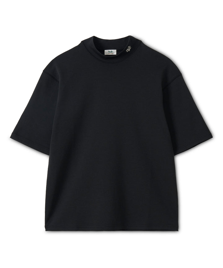 MOCK-NECK BIG TEE HALF SLEEVE Pacific LOGO