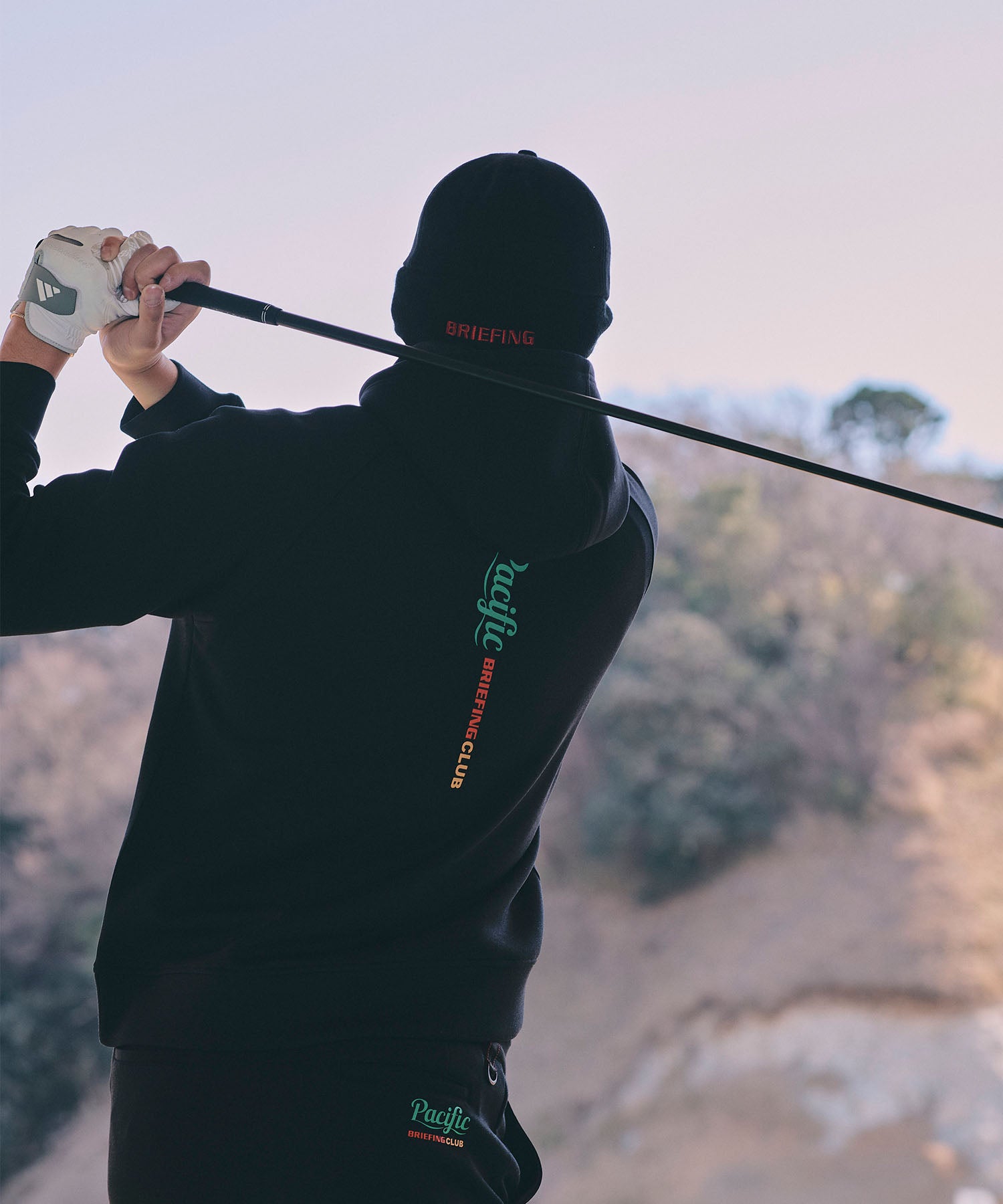 PGC×BRIEFING MS WARM 3D LOGO HOODIE – Pacific GOLF CLUB