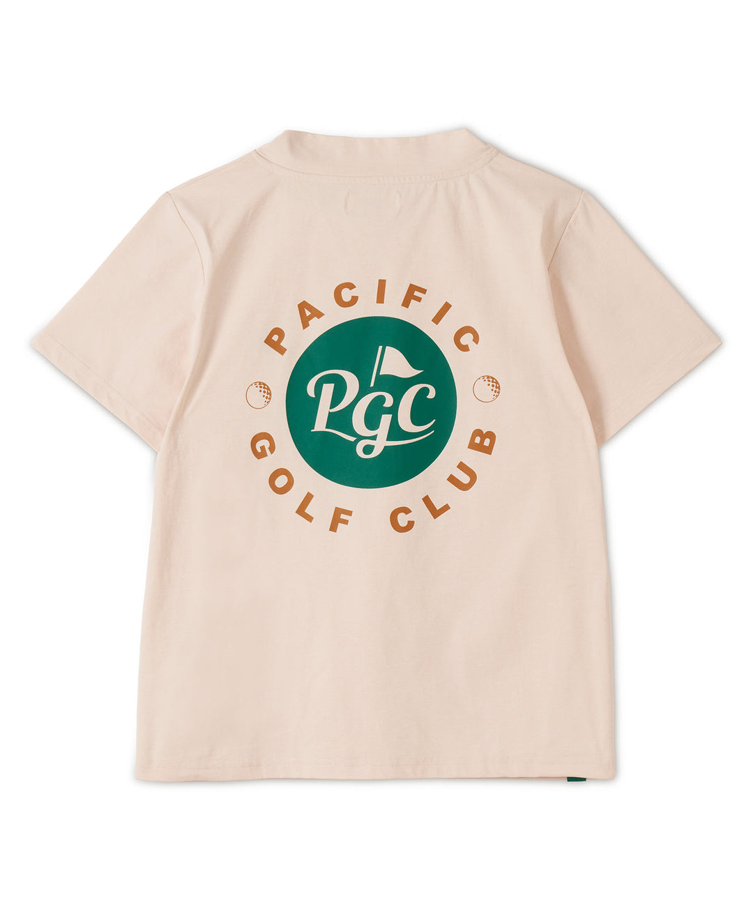 CIRCLE LOGO MOCK S/S PINK