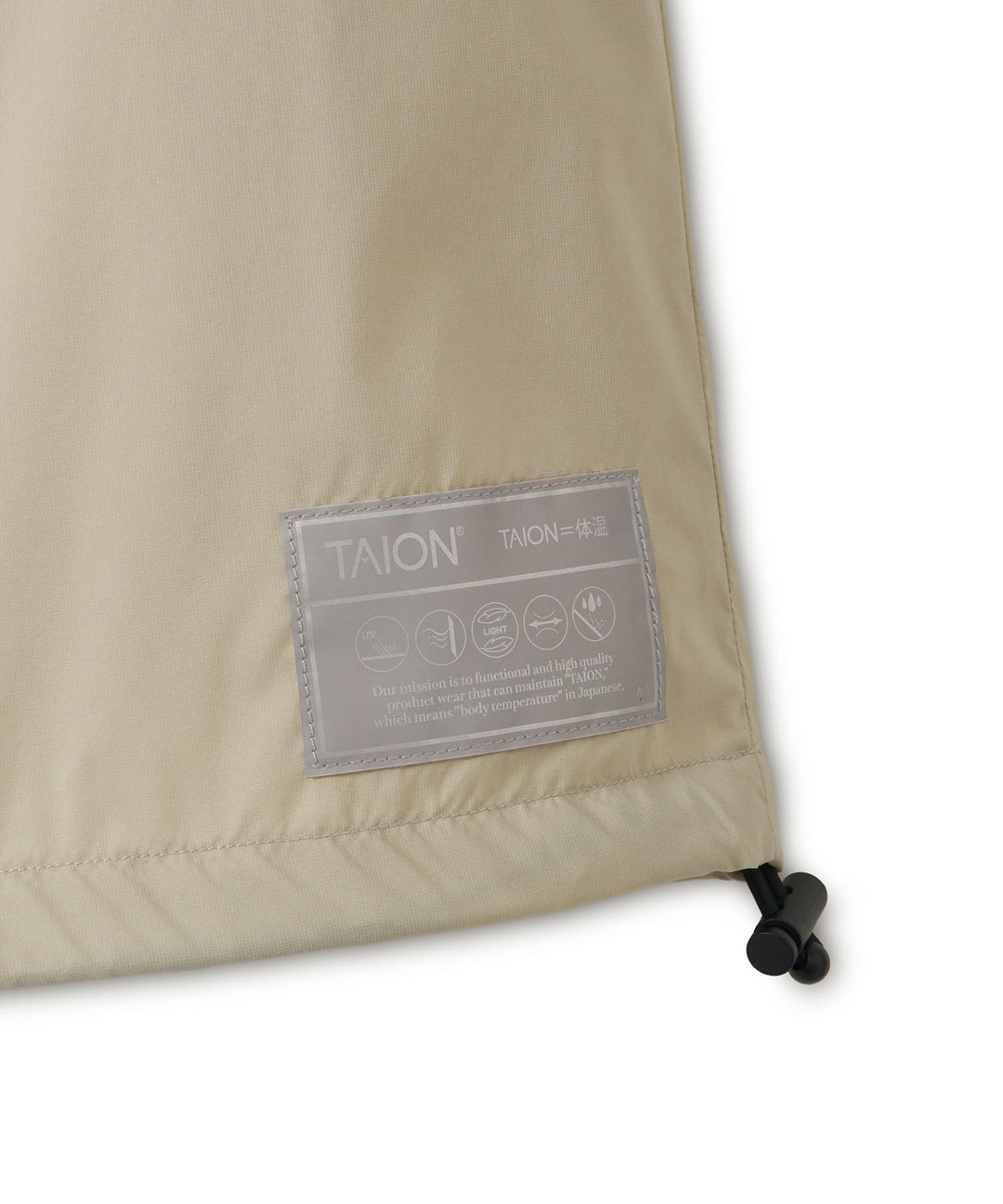 TAION × PGC BASIC SPORTS LIGHT SHORTS GRAY