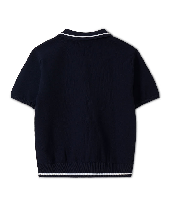 KNIT SKIPPER POLO S/S NAVY