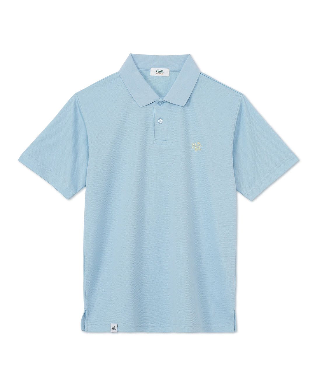 HALF SLEEVE POLO LAUREL PRINT BLUE