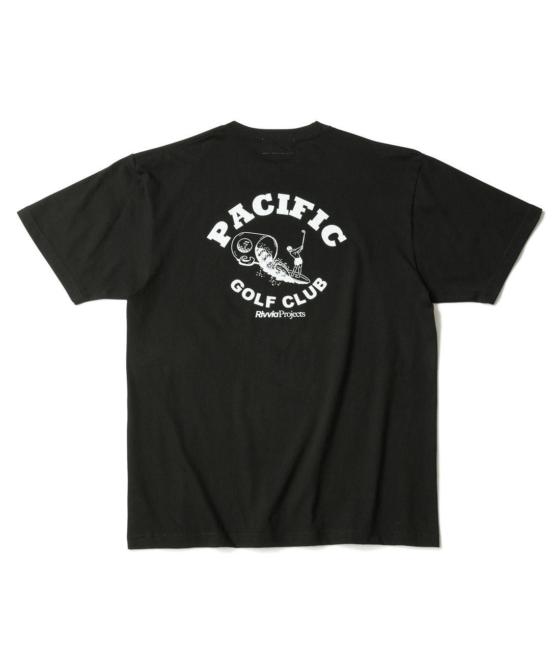 Rivvia Projects × PGC ON THE WAVE SS TEE BLACK