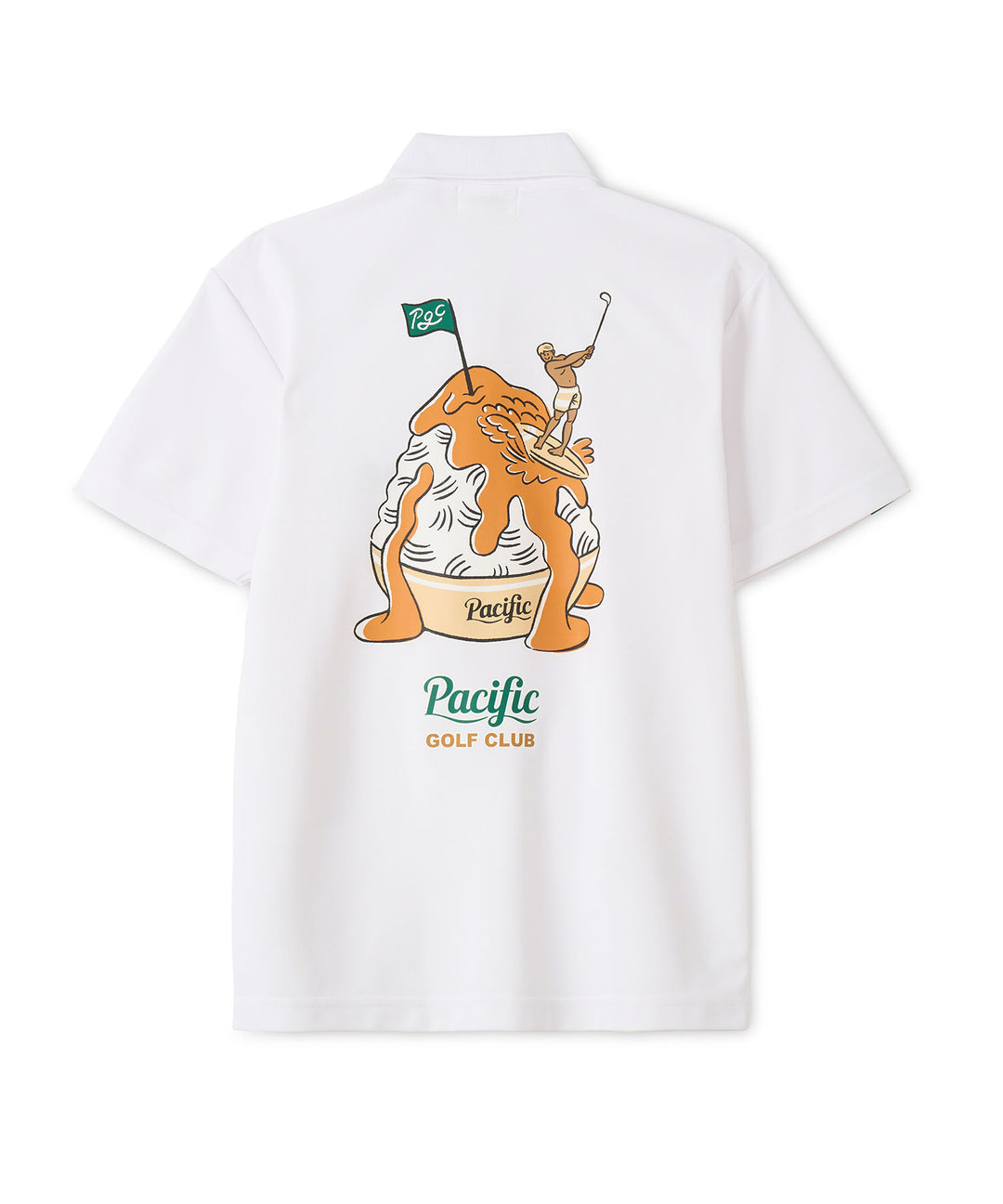 【WOMEN】GOLF & SHAVED ICE POLO SHIRT