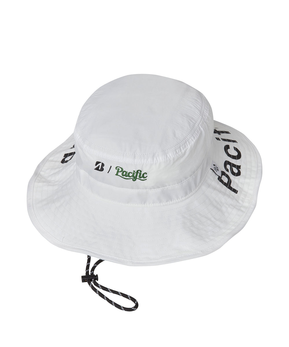BRIDGESTONE × PGC HAT WHITE