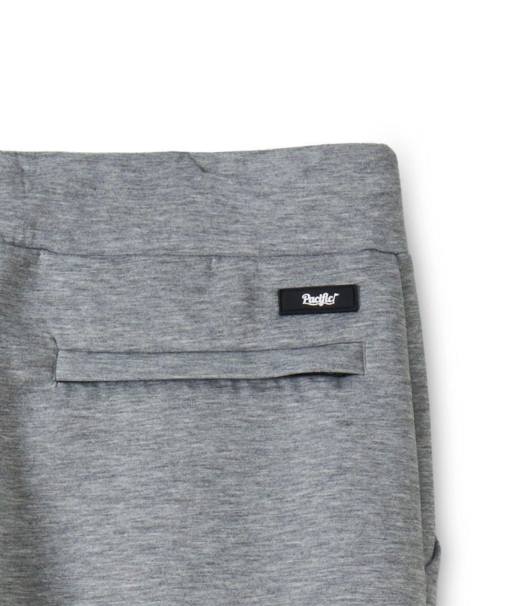 DOUBLE KNIT LONG PANTS GRAY