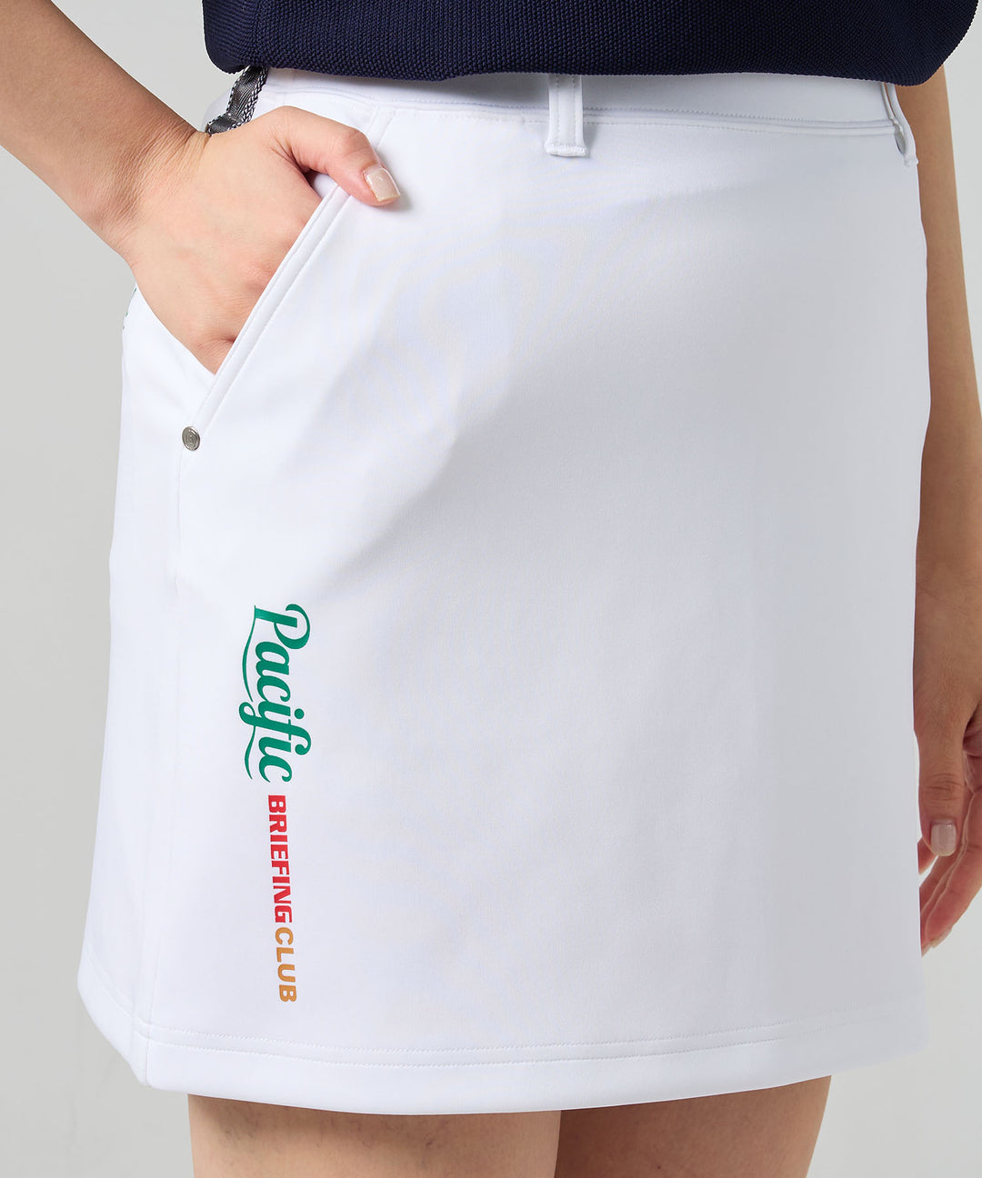 BRIEFING × PGC WS 3D LOGO SKIRT