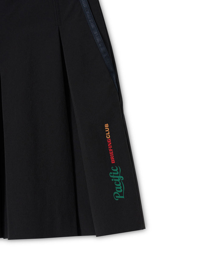 BRIEFING × PGC WS WR CORDURA FLARE SKIRT BLACK