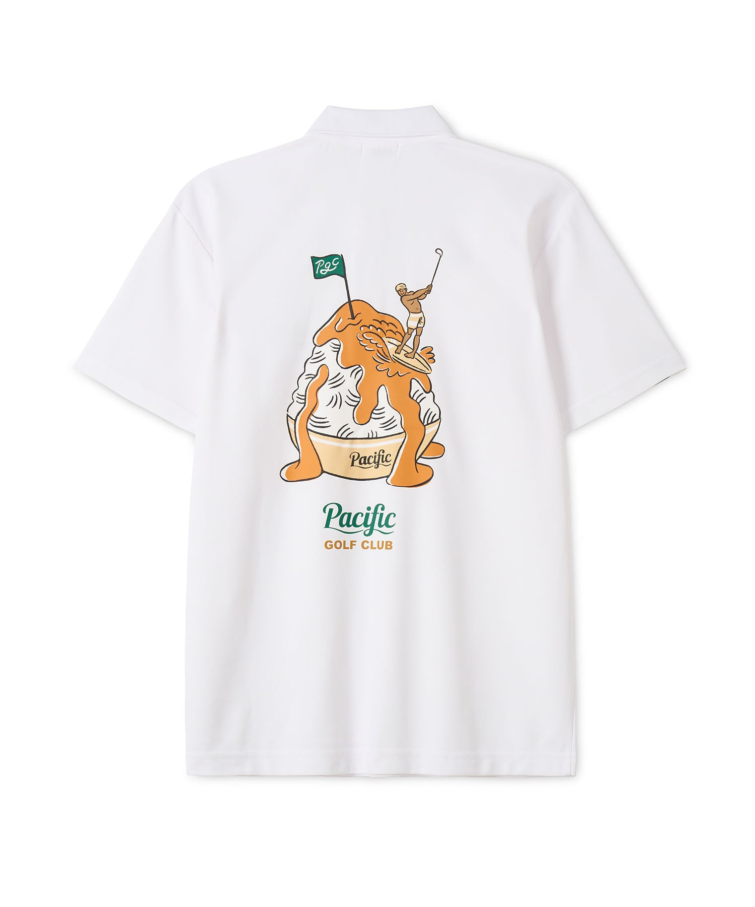 MEN】GOLF & SHAVED ICE POLO SHIRT – Pacific GOLF CLUB