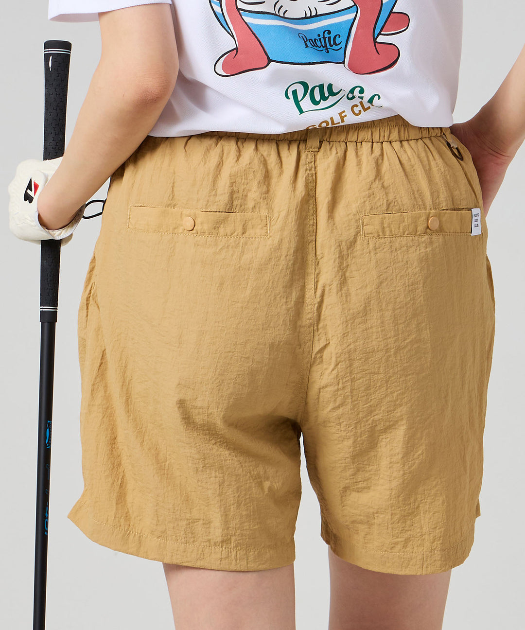 【WOMEN】NYLON SHORT PANTS