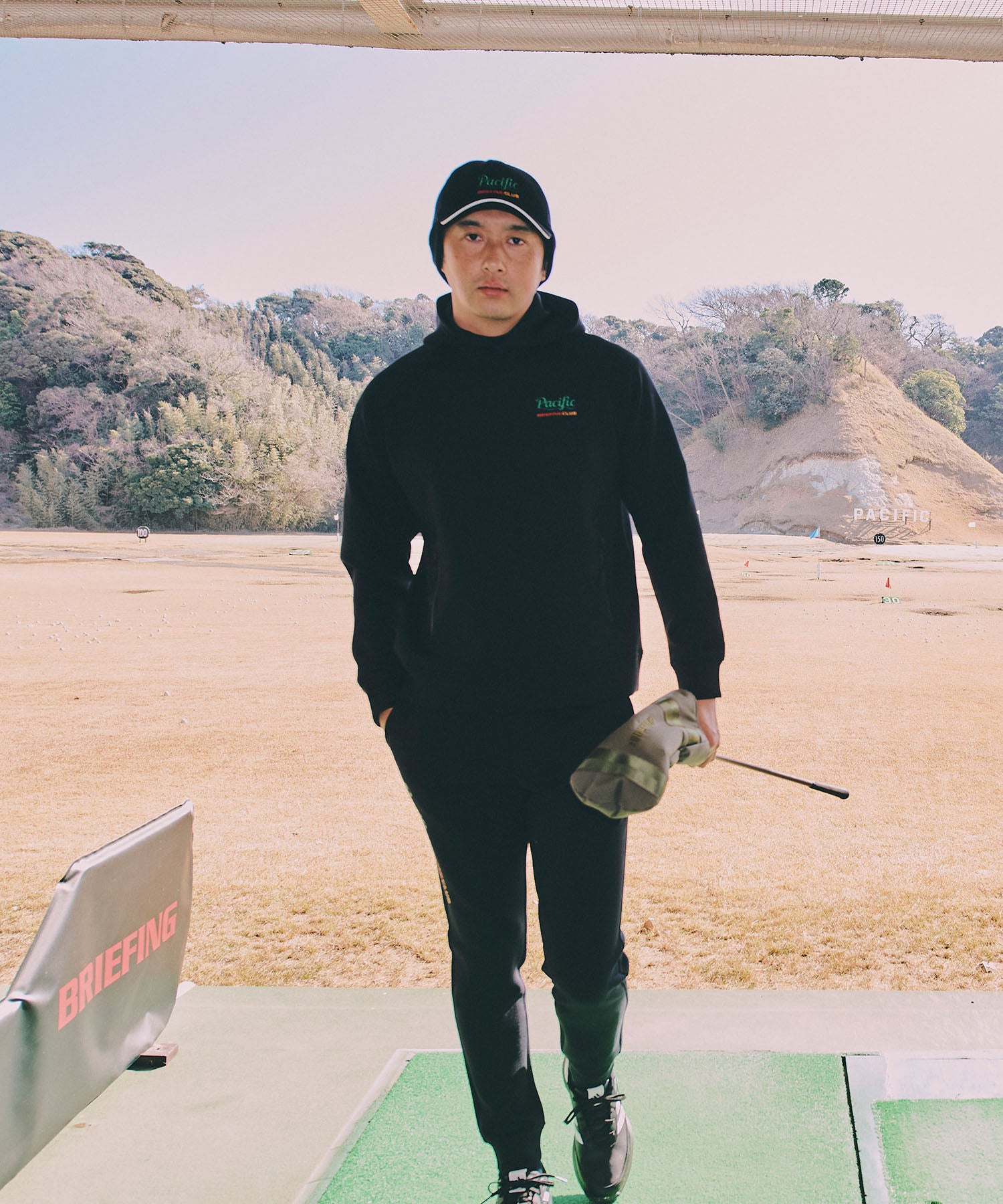 PGC×BRIEFING MS WARM WOOL CAP – Pacific GOLF CLUB