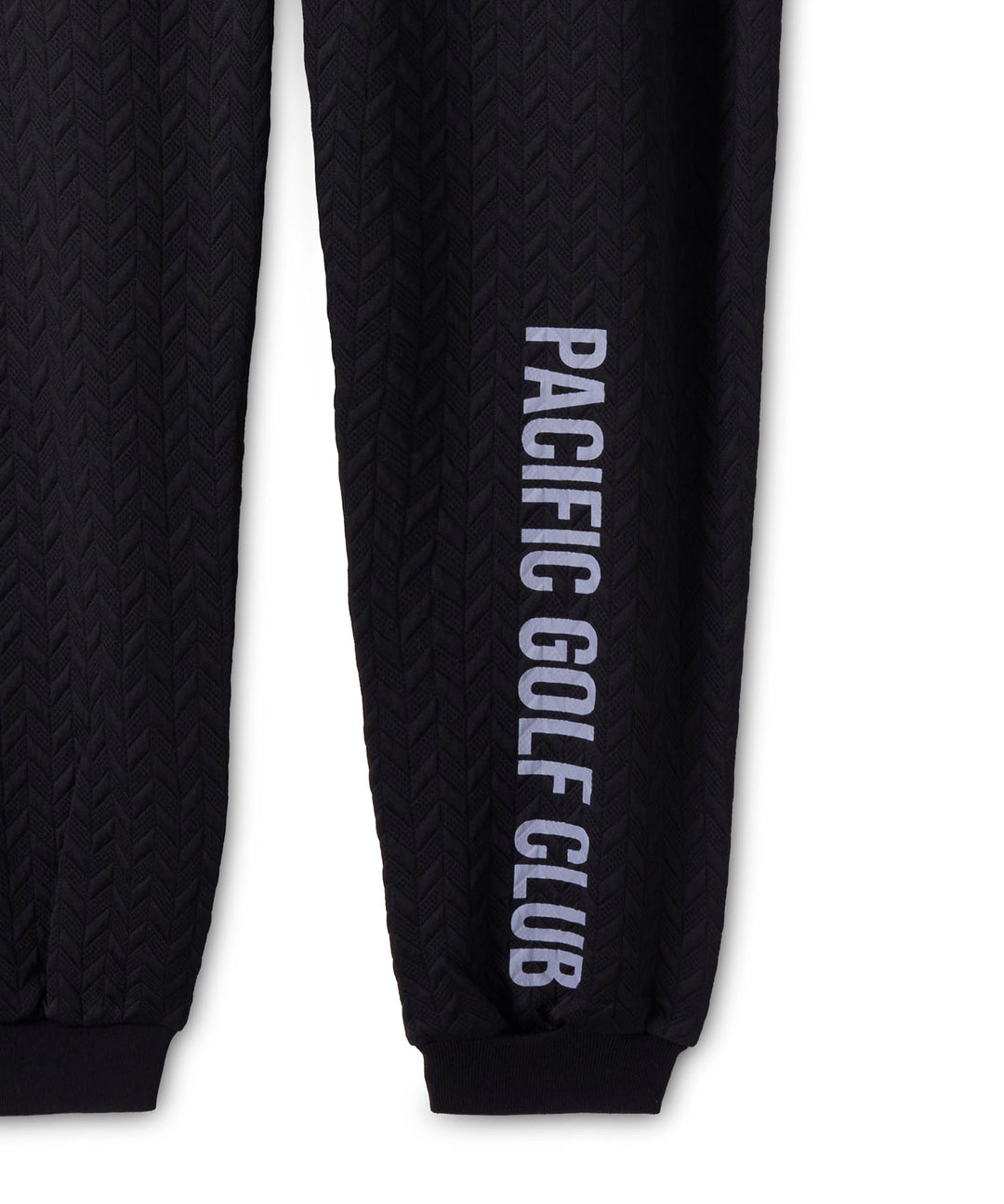 EMBOSS JQ PANTS BLACK